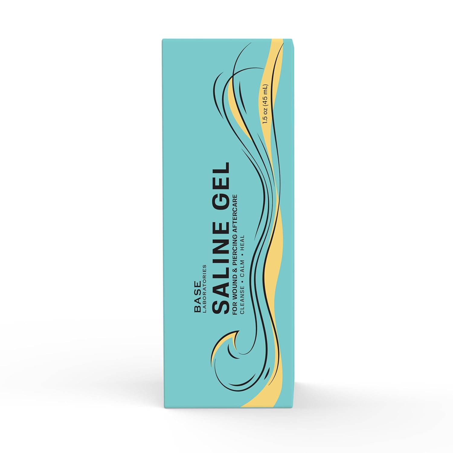 Base Labs Piercing Aftercare Saline Solution Gel 1.5oz – Piercing Bump Solution & Aftercare Spray Alternative – Nose, Ear Piercing Care – Hydrating Gel for Piercings Bumps & Keloids - Image 6