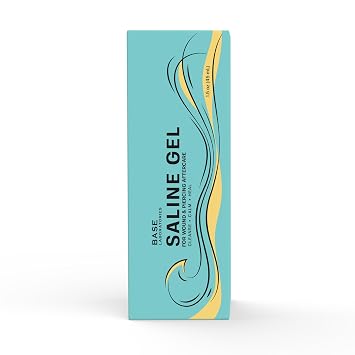 Base Labs Piercing Aftercare Saline Solution Gel 1.5oz Piercing Bump Solution & Aftercare Spray Alternative Nose, Ear Piercing Care Hydrating Gel for Piercings Bumps & Keloids