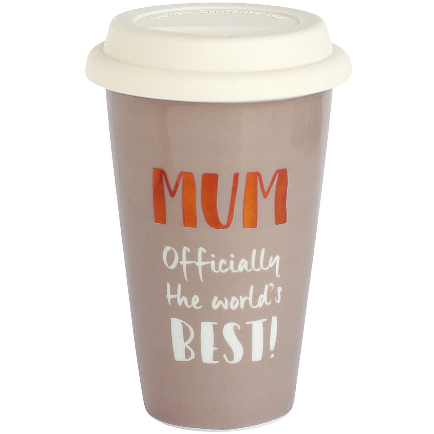 Arora Girls Ultimate Gift For 8704 Worlds Best Mum Ceramic Travel Mug, 500Ml