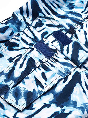 Image of Kanu Surf Men's Big Viper Extended Size Stripe Swim Trunk