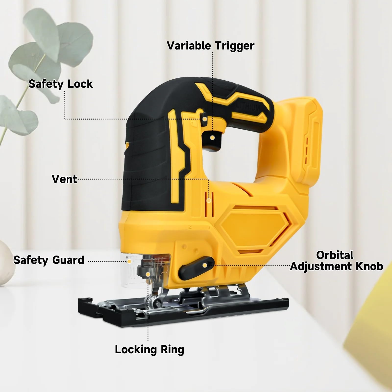 Seghe circolari, Seghetto Alternativo Elettrico Utensile Per La Lavorazione Del Legno A Batteria,per legno, plastica, metallo tenero