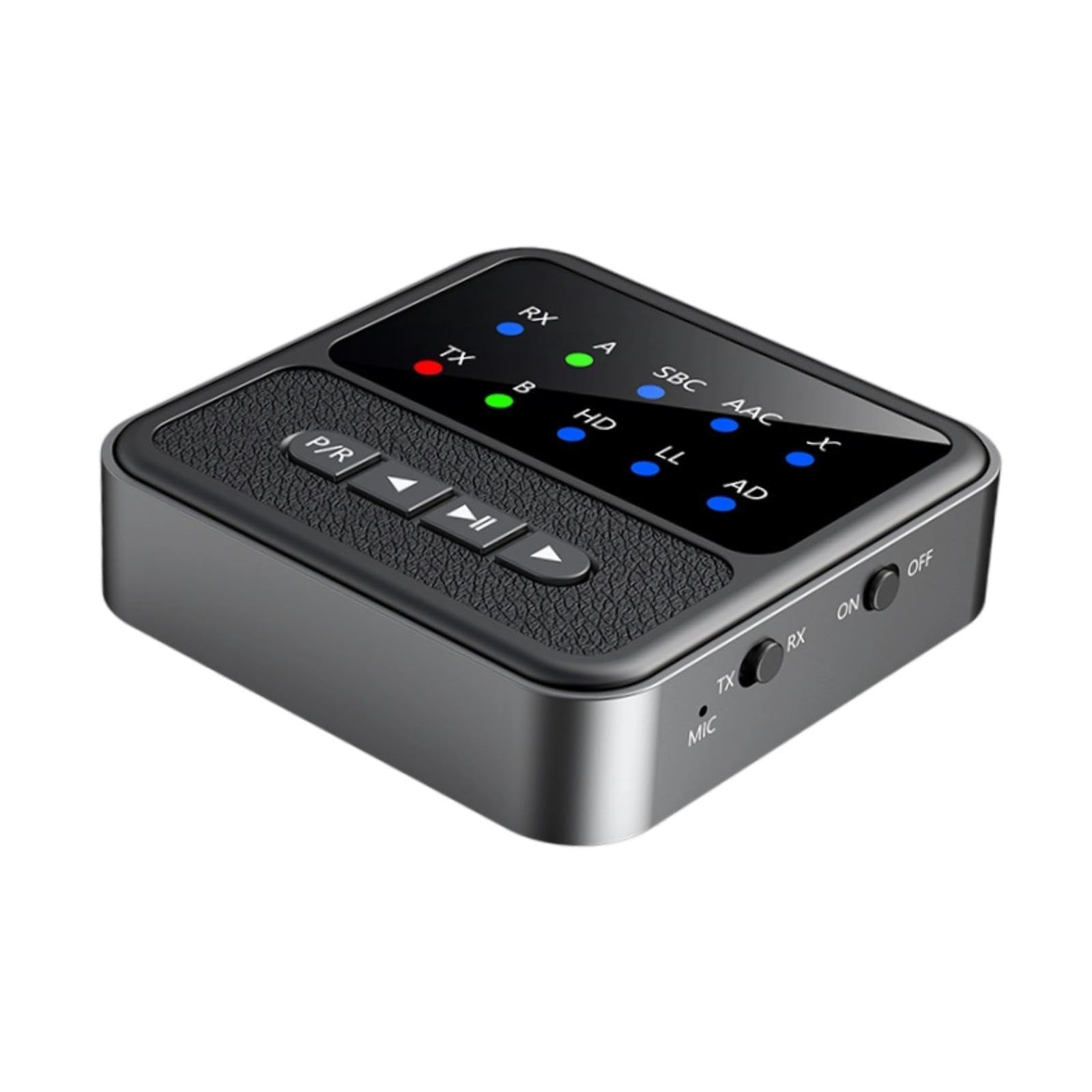 Émetteur-récepteur Bluetooth 5.4 2 en 1 avec Entrées RCA et Auxiliaire 3,5 Mm pour Haut-parleurs, Ordinateur et Voiture