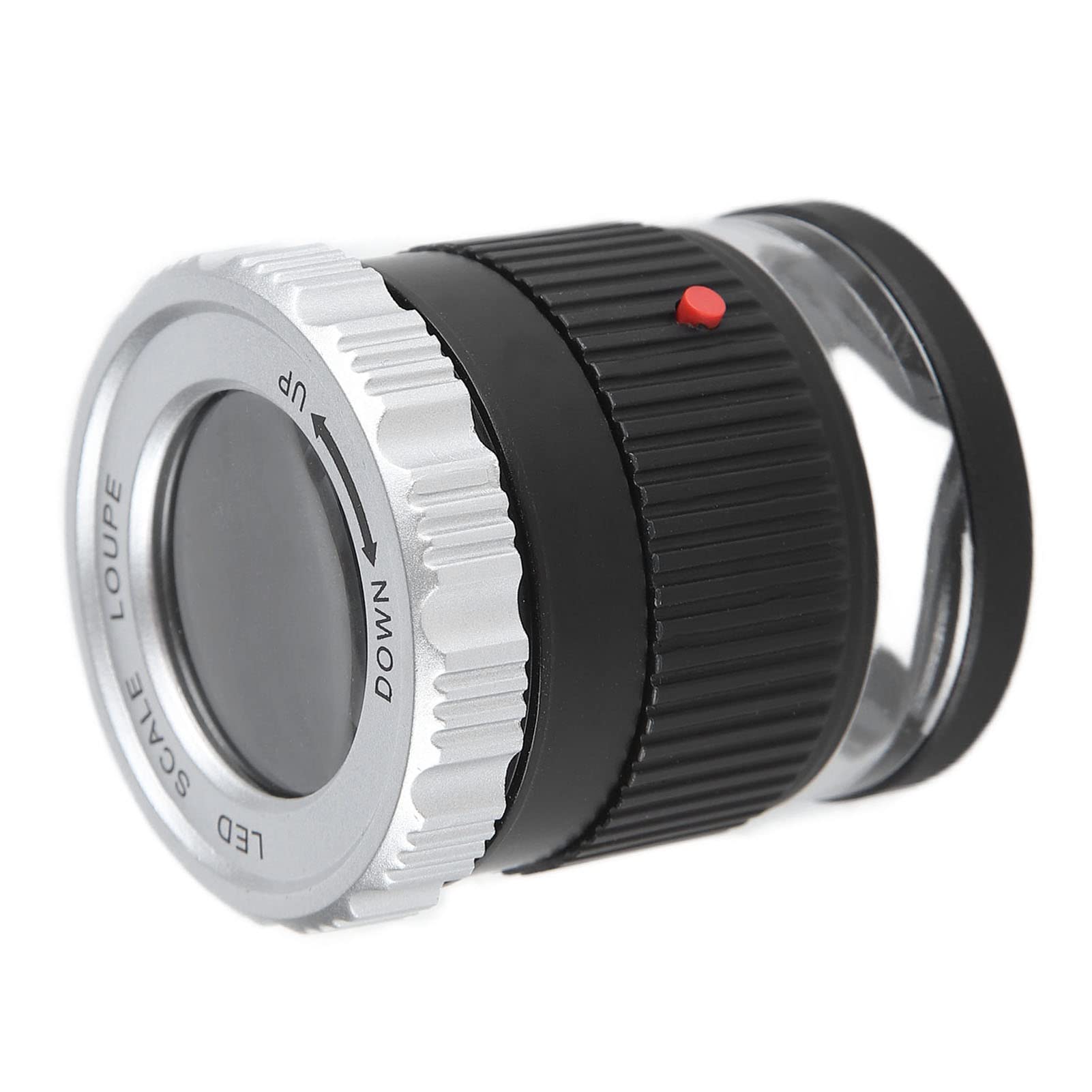 Srliya TH-9006B Metall LED-Lupe Tragbare Hoch Vergrößerung Lupe mit Hoher Genauigkeit Skala