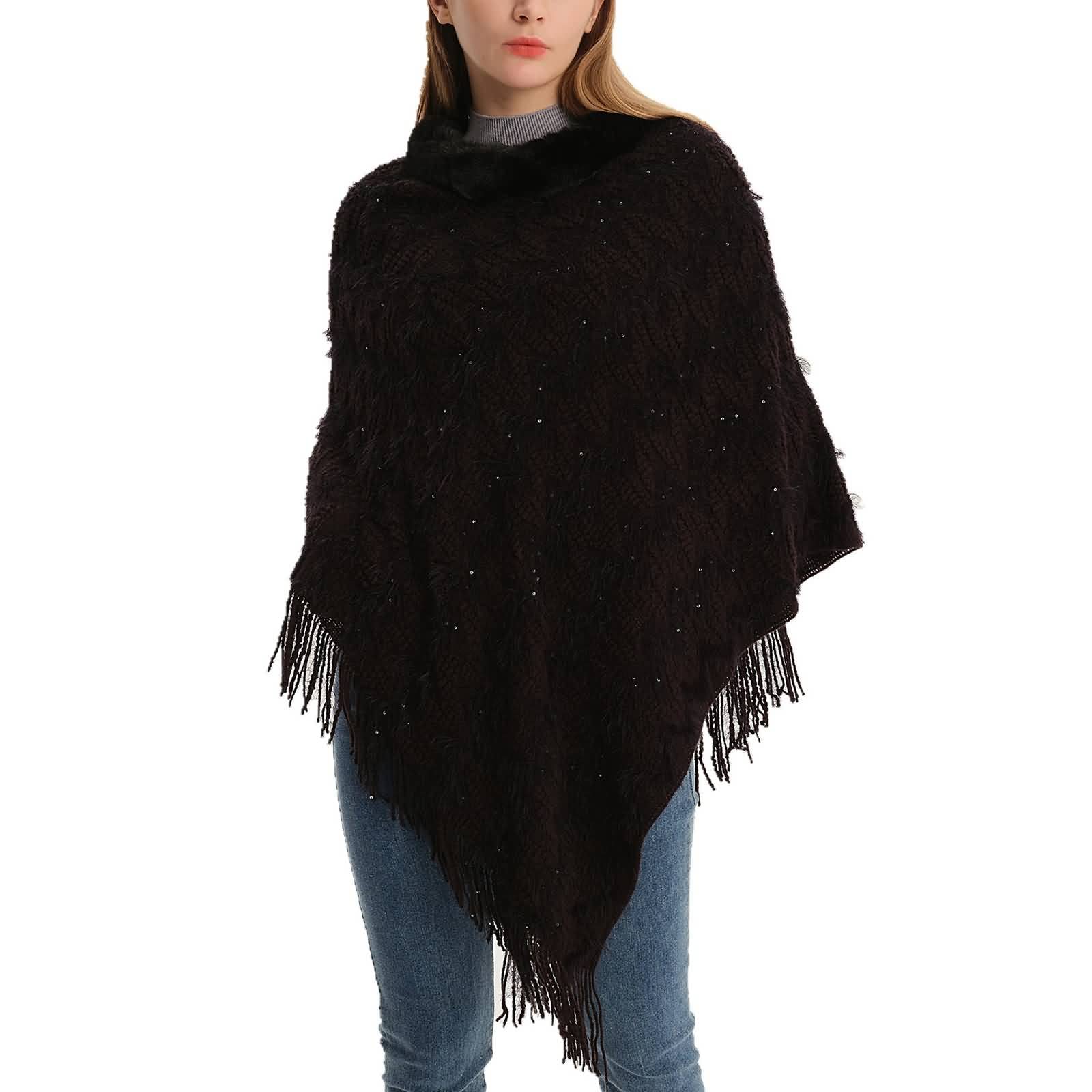 Bufanda de invierno para mujer, sensación de cachemira, bufanda de acrílico para mujer, envolturas de chal, ropa cálida, accesorios de regalo