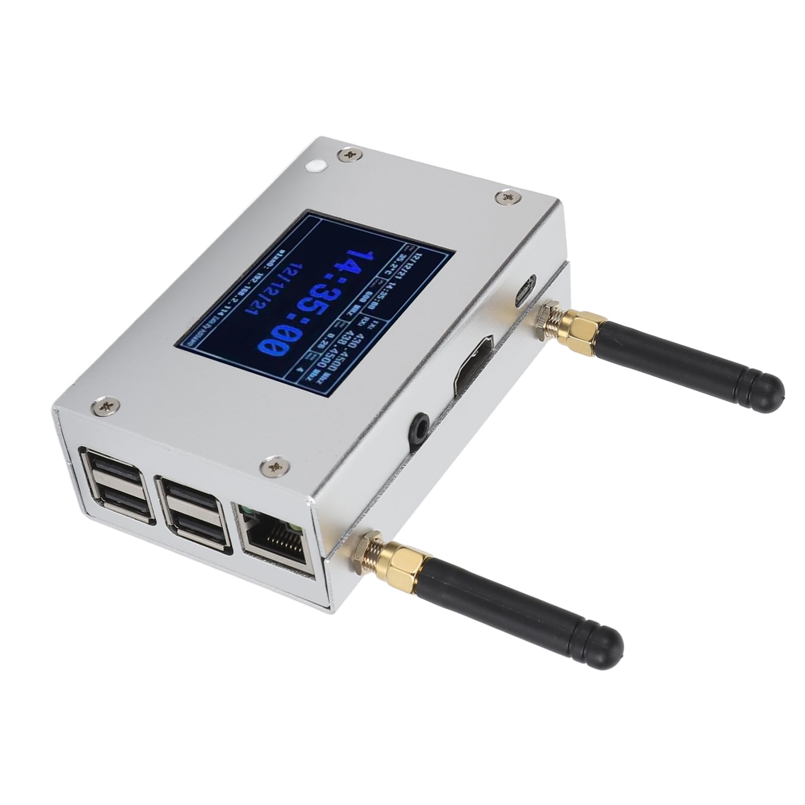 Multi Mode Digital Voice Modem, MMDVM Duplex Hotspot Module Board Color Display Excellent Heat Dissipation for Micro USB