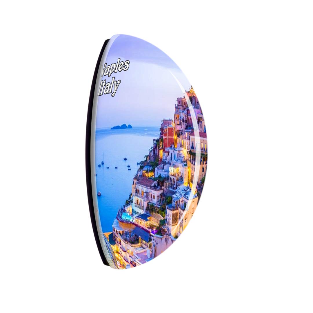 Weekino Italia Calamita Souvenir 3D In Cristallo – Ravello Costiera Amalfitana – Regalo Viaggio Con Magnete