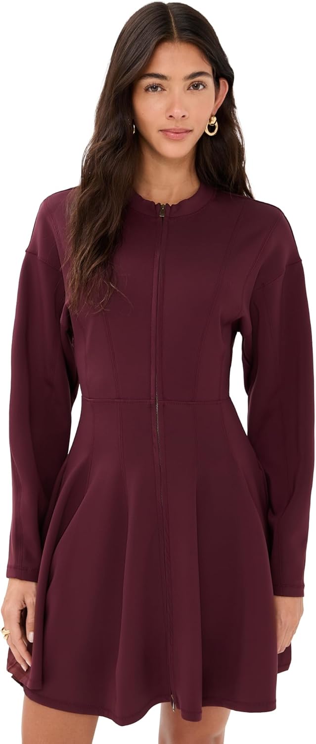 Ulla Johnson Women's Ansel Mini Dress with Zipper Front