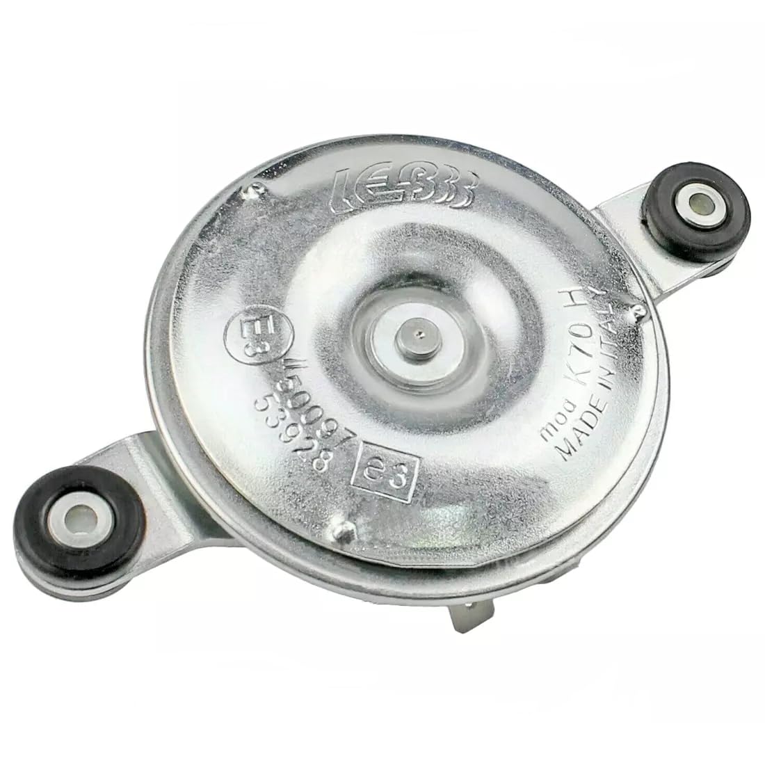 CLACSON COMPATIBILE CON PIAGGIO VESPA PX 125-150 - 200 VESPA ARCOBALENO MILLENIUM SEGNALATORE ACUSTICO ZINCATO