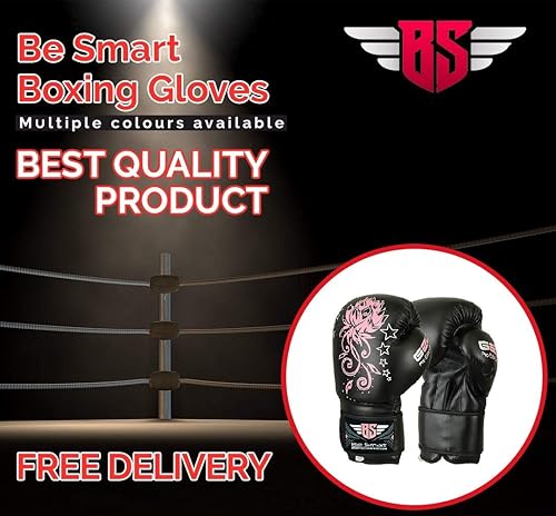 Miniatura 5 de Guantes de boxeo para niños Be Smart de 4 a 12 años, 4oz 6oz, guantes de entrenamiento para niños, guantes de boxeo juvenil, guantes de