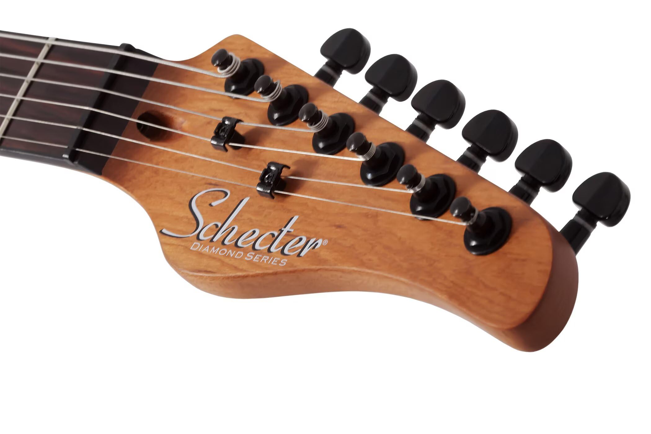 Schecter PT Standard Purple Burst Burl E-Gitarre