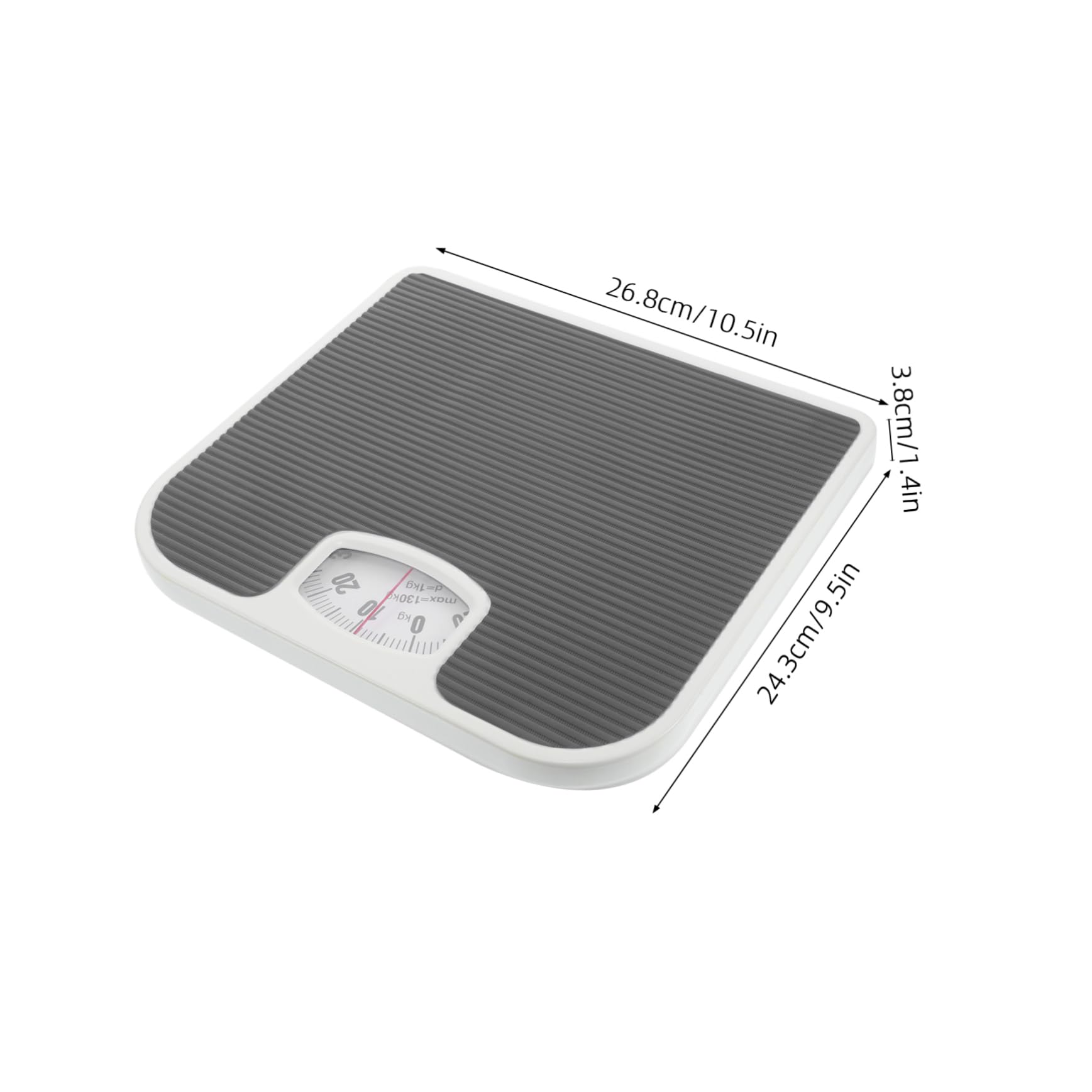 Báscula Corporal Mecánica De Alta Precisión Para Uso Baño y Hogar Herramienta De Gestión Salud Para Medir Peso Corporal Para Control De Peso Familia