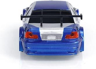 1/43 RC Scale Ready to Go Race Car Remote Control Drift 4WD Mini Lights System 4WD Racing Car RC Full Proportional 2.4g Mini Race Gift Radio Control High Speed Model Without Gyro,