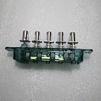 Vista 4 de MQ165 3-Interlock 1-Reset 1-Latching 5 Teclas Interruptor 250VAC 4A para Campana de Cocina