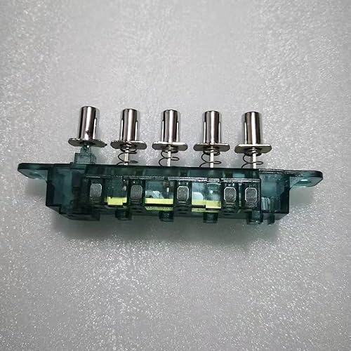 Miniatura 4 de MQ165 3-Interlock 1-Reset 1-Latching 5 Teclas Interruptor 250VAC 4A para Campana de Cocina