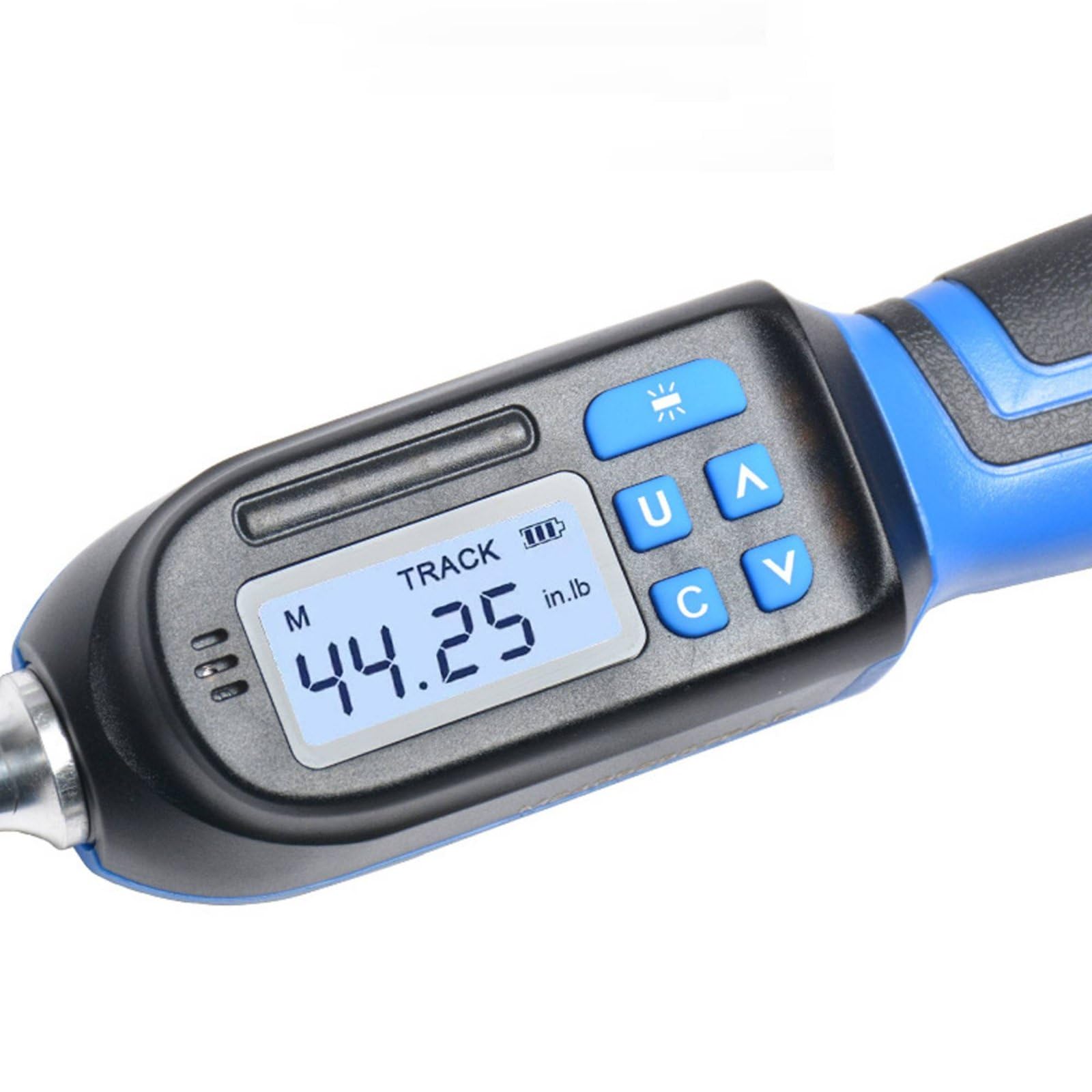 kowaku Llave Dinamométrica Digital de Apriete Interfaz 9x12 de Cabezas Pantalla Retroiluminada de Aleación Acero Rango 6.8-135nm Adecuada para Mecánica Automotriz Ajuste Estructuras Servicio