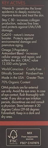 Miniatura 7 de OM4 Dry STEP 3 Warm Sands Botanical Youth Serum - Cuidado de la piel para hombres con vitamina C antienvejecimiento, aloe vera y ácido hialurónico