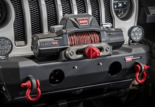 Vista 4 de Factor 55 ProLink - Soporte de grillete de cabrestante para camiones, Jeep y SUV, se adapta a líneas de hasta 3/8 pulgadas de diámetro, color naranja