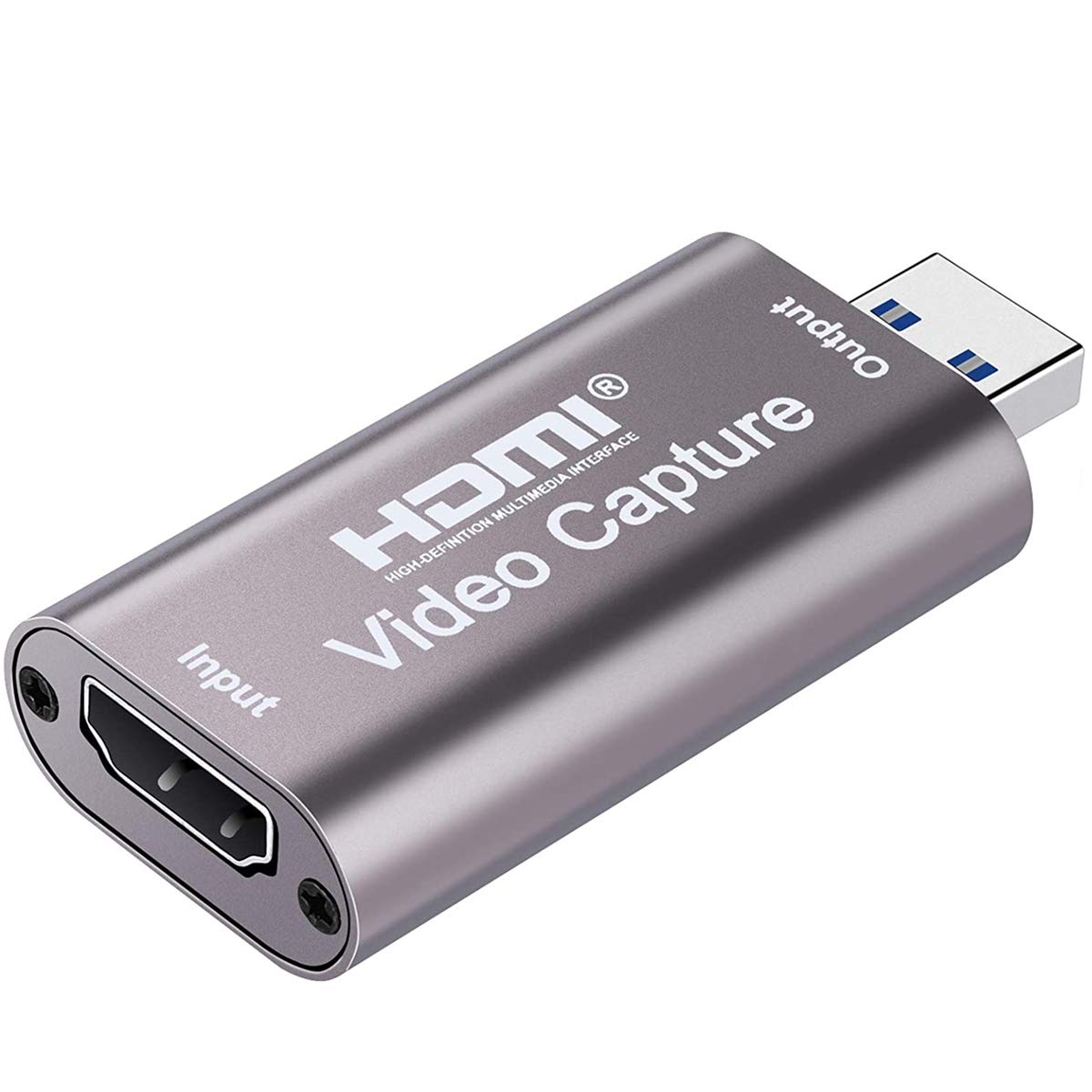 AVERYN 1080p 60fps Capture Card, USB 3.0 - Grey