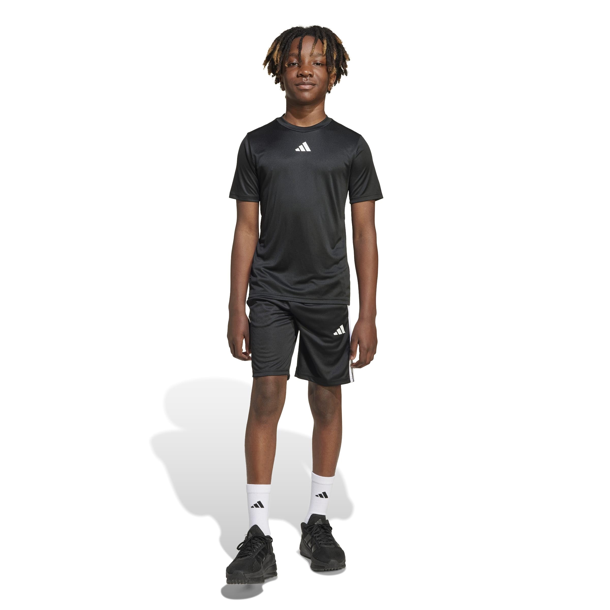 adidas Train Essentials 3-stripes T-shirt Set Chándal Unisex niños