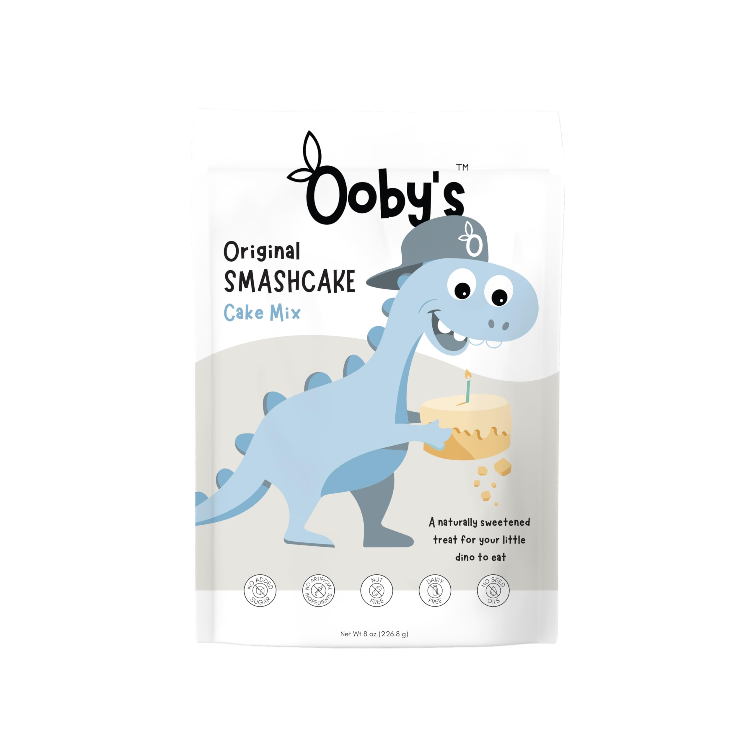 Ooby's Original Smashcake MIx - First Birthday Cake - Healthy- No Added Sugar - Sweetened With Fruit - No Artificial Anything