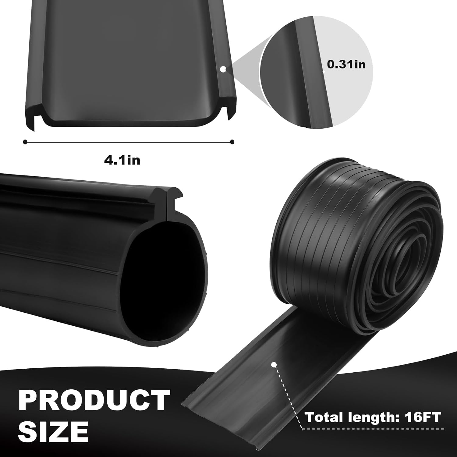 9ft Garage Door Bottom Seal for Clopay Garage Door