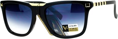 VG Occhiali anteojos de sol para mujer marco cuadrado estilo de diseñador  tonos, negro : Ropa, Zapatos y Joyería - Amazon.com