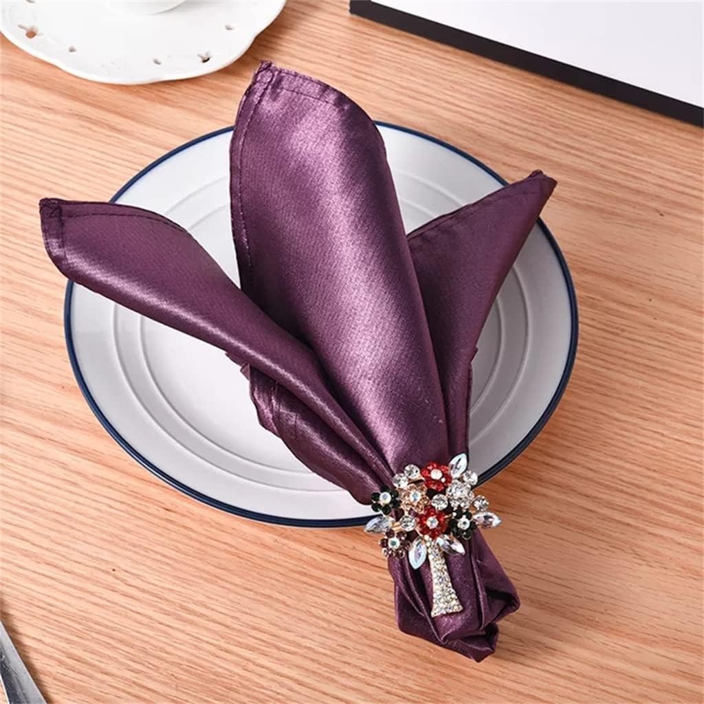 Napkin Holder 10 Rings Paper Towel Buckle Tabletop Decoration Wedding Napkins