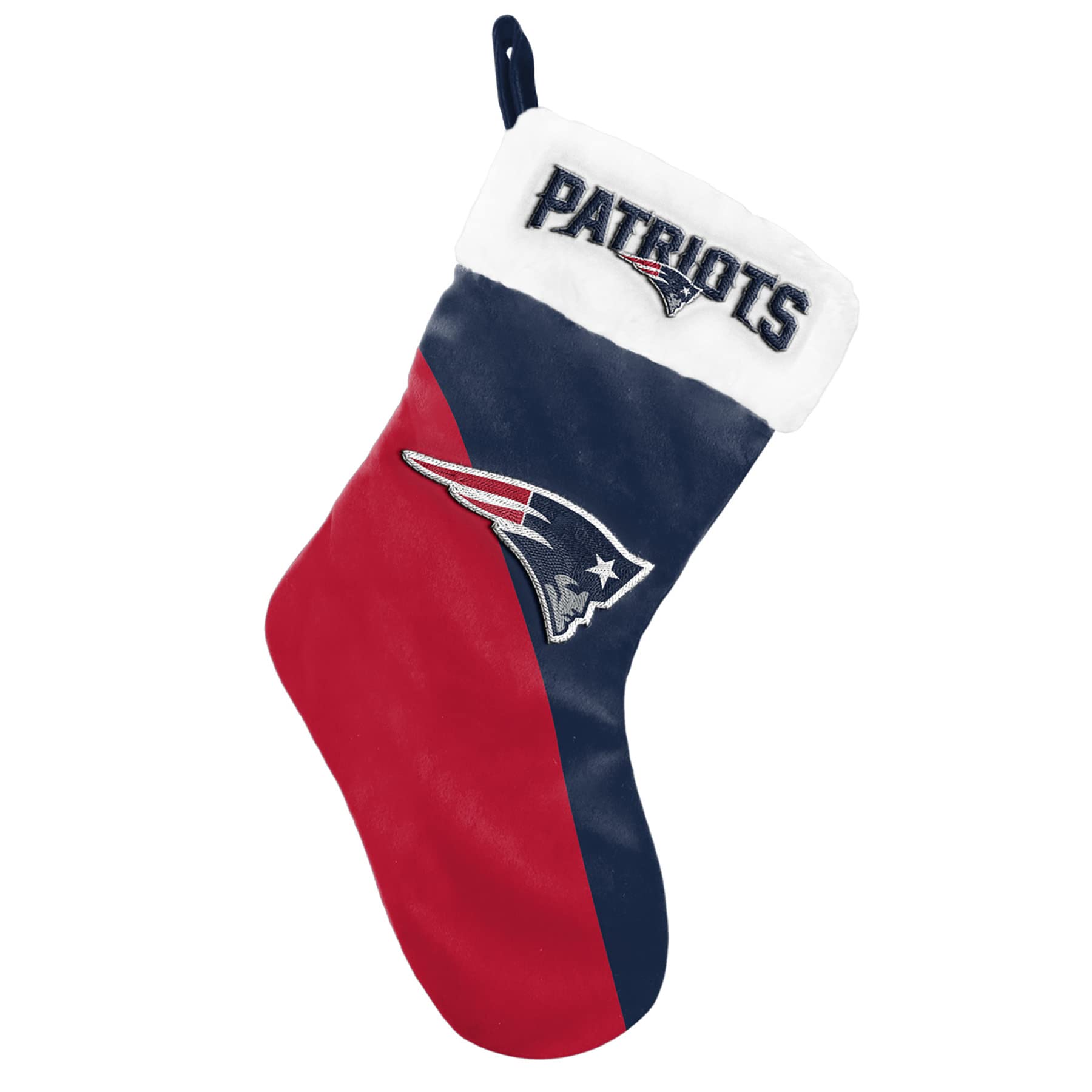 FOCO Forever Collectibles NFL: 2020 Basic Stocking - New England Patriots - Officially Licensed