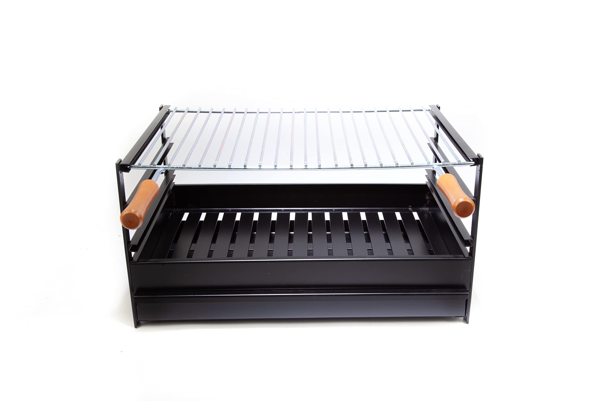 Caldereria Artesana 9461 - Barbacoa Carbón Leña Mesa 600x400x320mm
