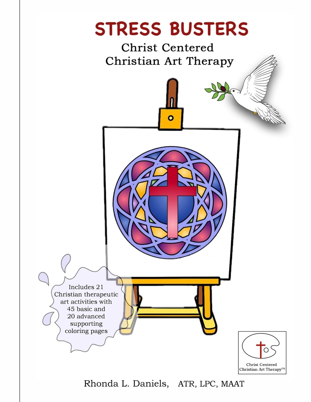 Stress Busters Christ Centered Christian Art Therapy      Paperback – August 15, 2025