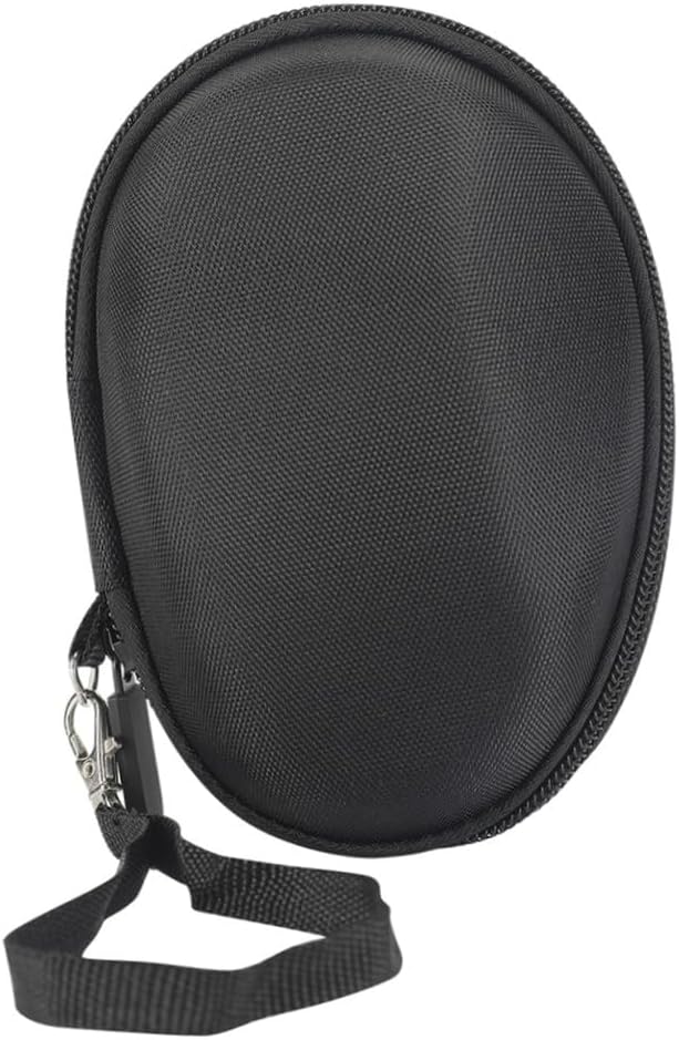 Crush-Resistant Storage Case Portable Holder for Lanyard Compatible -Scratch Design Travel Accessory Black image 4