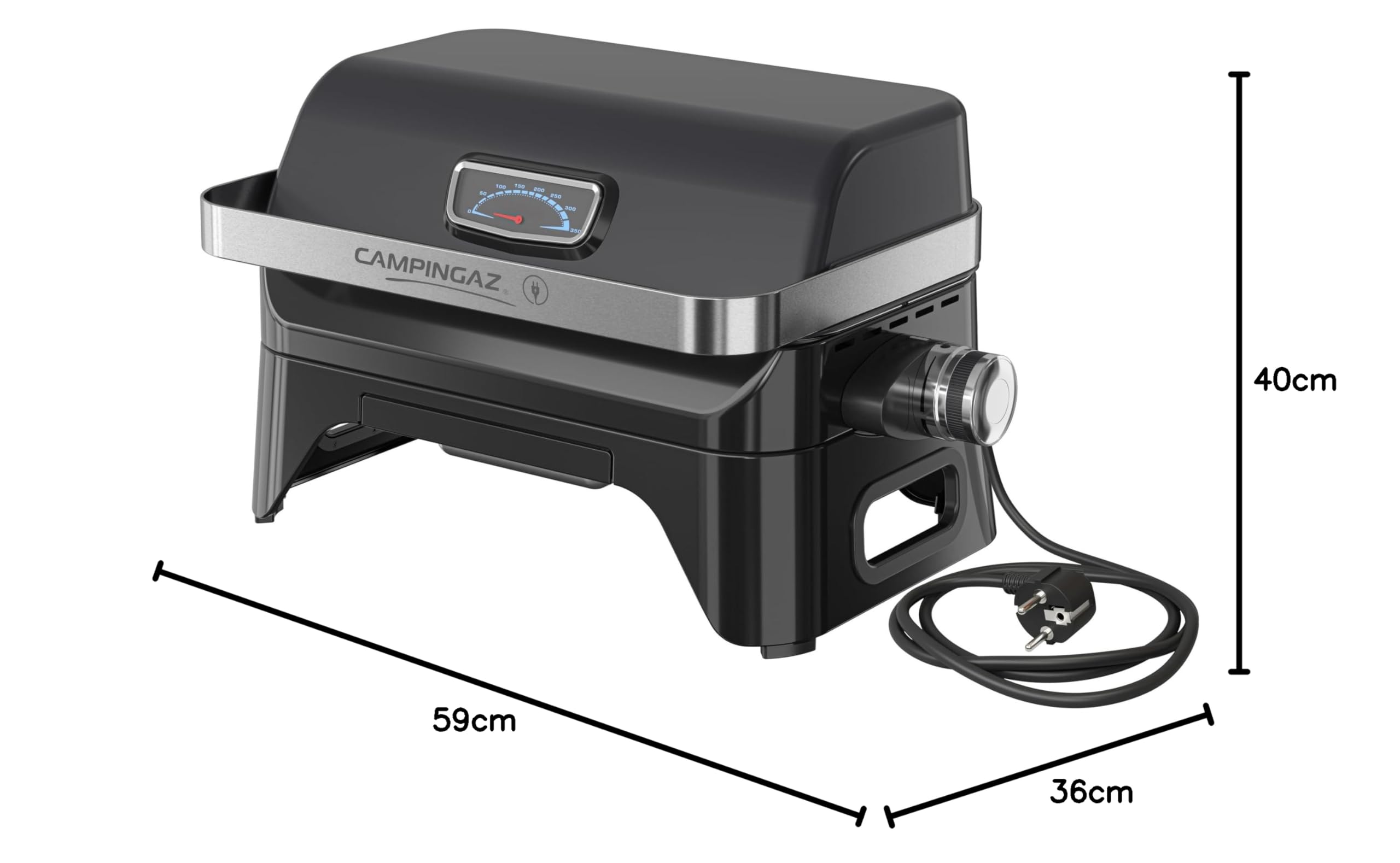 Campingaz Attitude 2go Electric, Schwarz