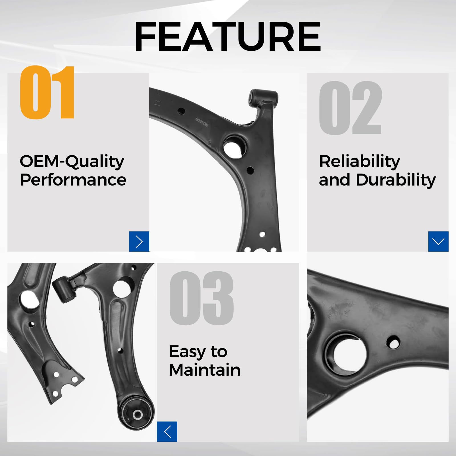 Amazon.com: MACEL Front Suspension Lower Control Arm