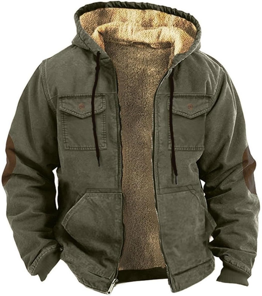Generic Design Jacket for (Couleur : 8#) (SIZE: 4XL) New Mens Casual Padded Jacket Winter Warm Hooded Soft Comfort Coat Thick Jacket