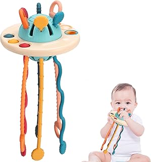 Aykzaqe Baby Toys 12-18 Months Development Toys,Baby Sensory Toys,Pull String Toys Infant Toys,Montessori Toys 6-12 Months,Montessori Toys for 1 Year Old,Toddler Toys for 2 Year Old,Baby Travel Toys