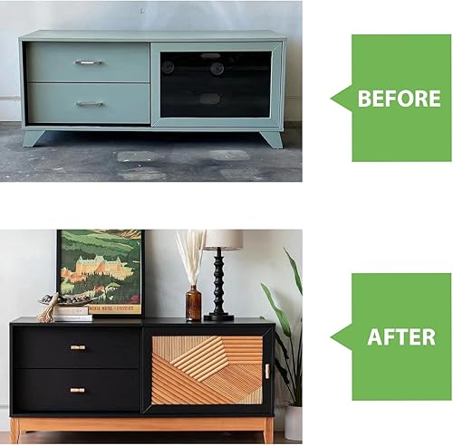 Miniatura 7 de NADAMOO Pintura a la tiza para manualidades de muebles, pintura semibrillante para gabinetes, pintura acrílica a base de agua, pintura para muebles,