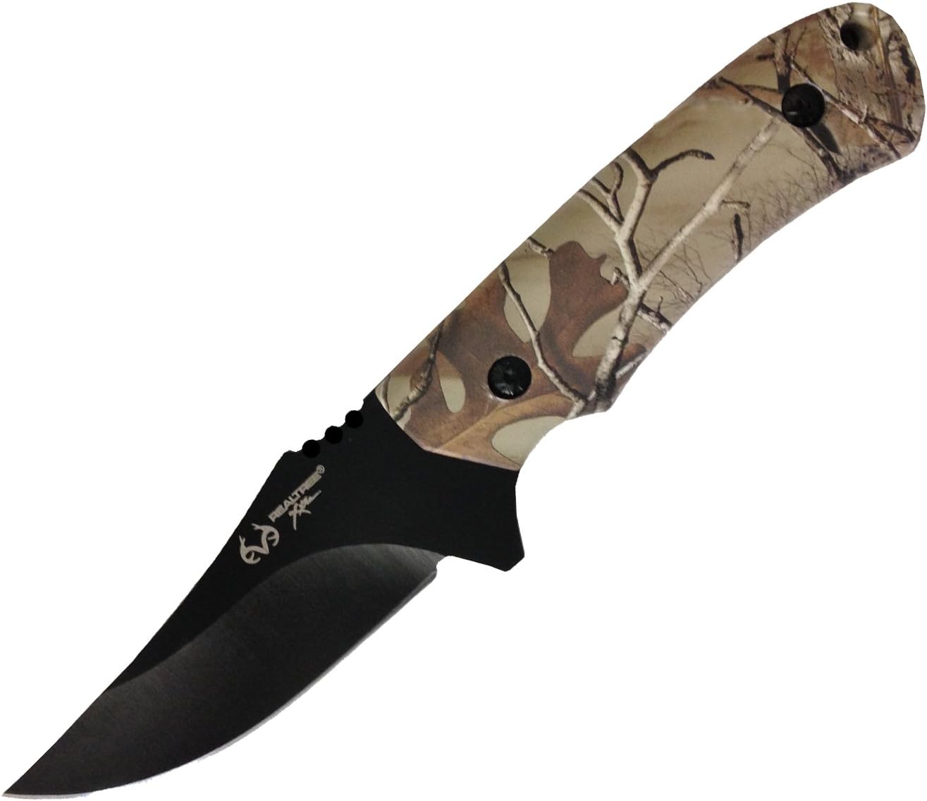 3.8in Paring Fixed Knife-Camo Handle w/Sheath