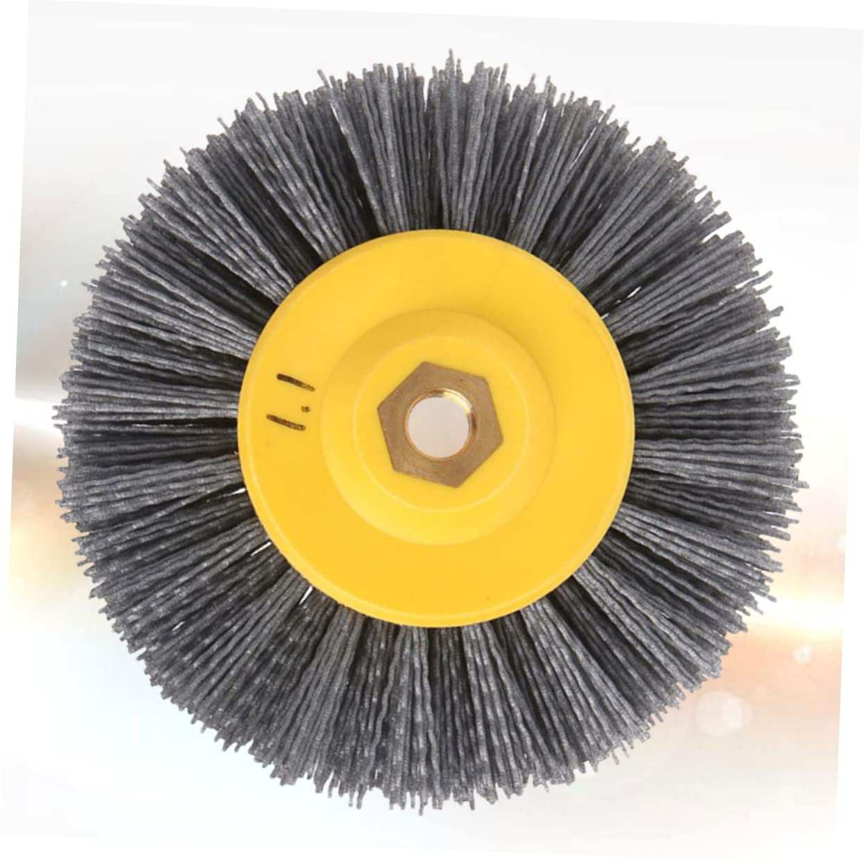 Beaupretty Cepillo de Pulido Rueda de Pulido Abrasivo de Nylon, para Remover Óxido y Pulir en Herramientas Rotativas