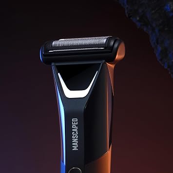 MANSCAPED® The Lawn Mower® 5.0 Ultra SkinSafe™ Replacement Foil Blade - Stainless Steel Groin Hair Foil Shaver Head Refill Grooming Snap-in Cartridge 1 Pack