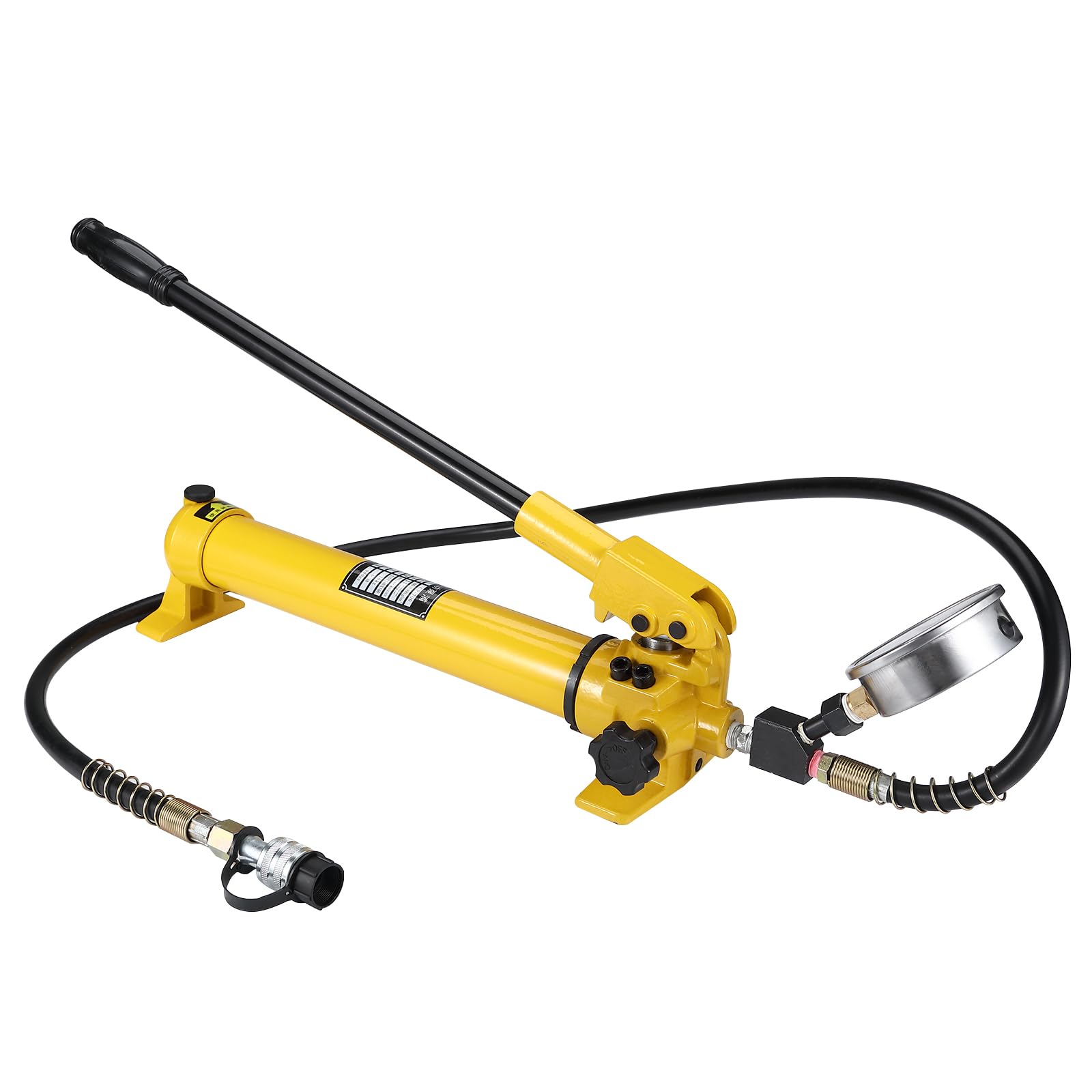 Garvee Manual Hydraulic Pump, CP-700 Hand Pump, 10000psi Jack Hydraulic Pump for Machinery Industries Shipbuilding Bridges Building - 900ml