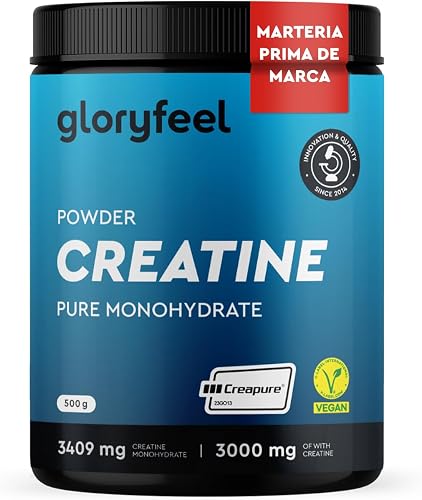 Creatina Creapure® 500 g — polvo micronizado