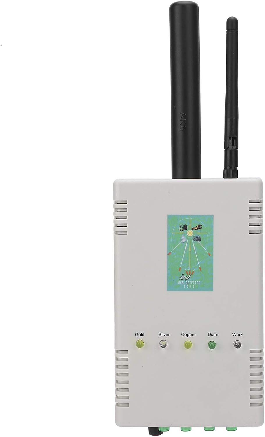 EBTOOLS Underground Metal Detector, High Accuracy Discovery Metal Detector Treasure 01200m Long Range Seeking Finder(US Plug)