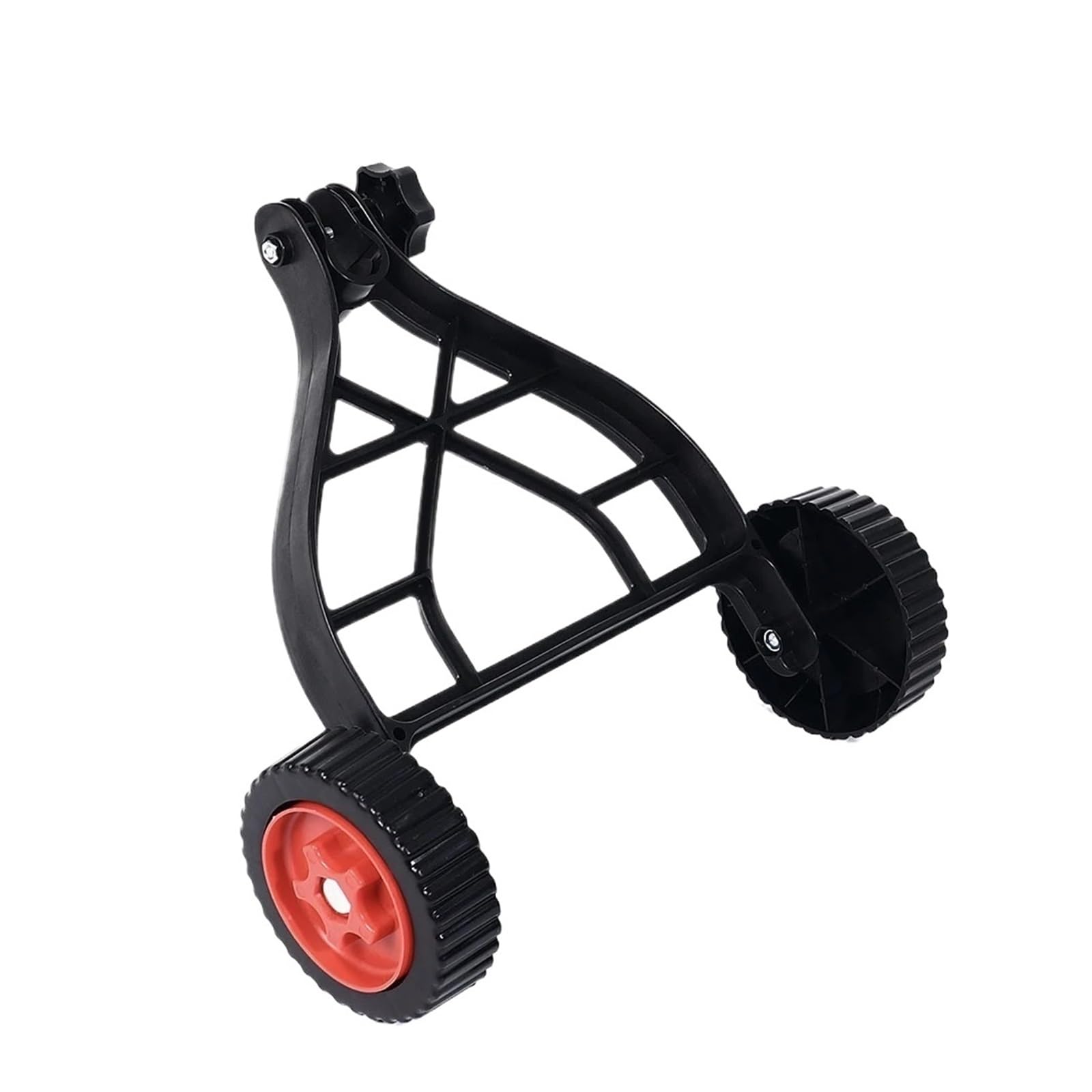 Rueda De Apoyo CortacéSped Accesorios for cortacésped, rueda de soporte Universal for eléctrico gasolina, herramienta jardín ajustable, montaje lateral portátil(Black 3pcs)
