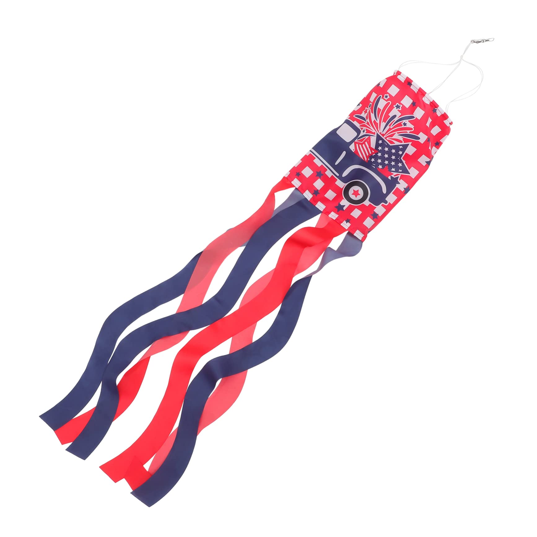 2 USA Flagge Windsäcke | 101,6 Cm Lang, Polyester, Patriotische Outdoor-Deko Für 4. Juli
