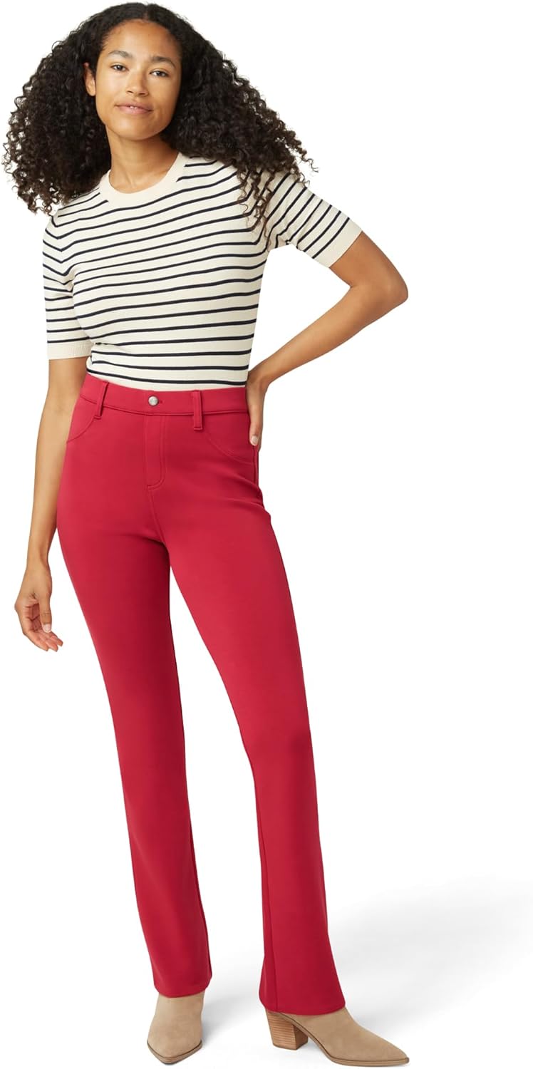 HUE Womens Double Soft Jersey Pant - Image 6