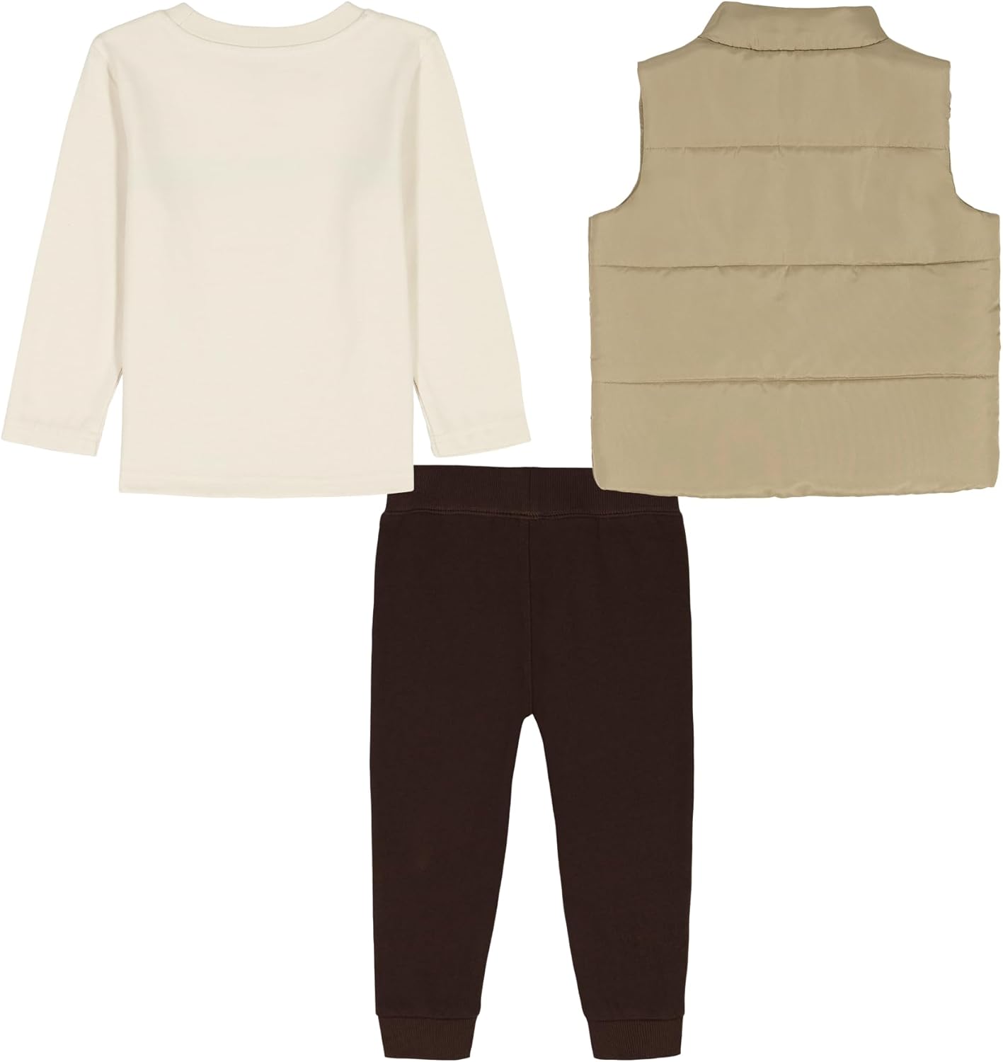 Tommy Hilfiger baby-boys 3-piece Set, Vest, Knit T-shirt, Jogger Sweatpant - Image 2