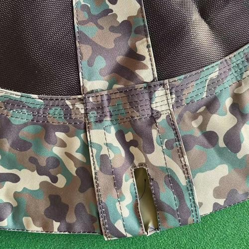Image of 40-Inch Dish Tree Swing Replacement Fabric Cover,Oxford Fabric Outdoor Circle Swing Replacement Parts (Camo Green, 40)
