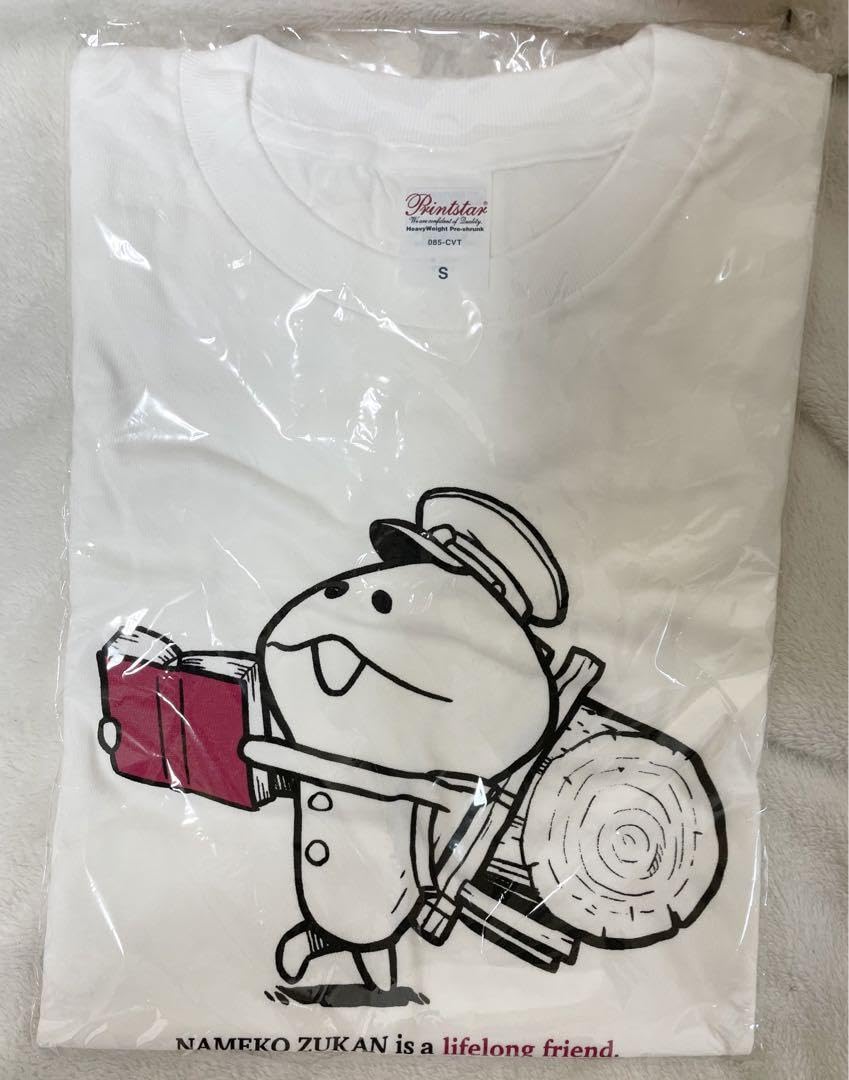 Amazon.co.jp: なめこ栽培キット クラファンTシャツ なめこ大図鑑 S