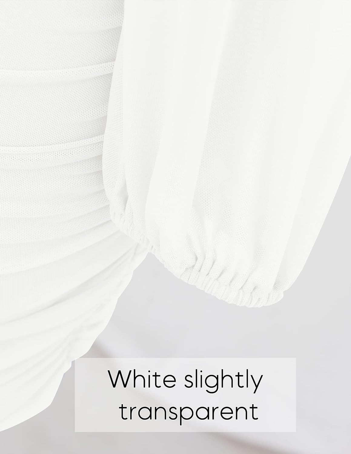 ZESICA Women's Sexy V Neck Ruched Bodycon Mini Dress Puff Long Sleeve Cocktail Wedding Party Short Dresses - Image 6