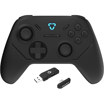 GRAPHT Omni Controller Wireless Wired Connection/USB-C USB-A / 2.4GHz Dongle/Hall Effect Sensor / 1000Hz Polling Rate/Motion 
